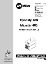 Miller MAXSTAR 400 Le manuel du propriétaire