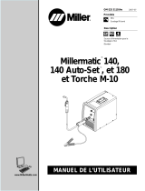 Miller MILLERMATIC 180 AND M-10 GUN Le manuel du propriétaire