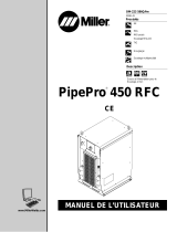 Miller PIPEPRO 450 RFC CE Le manuel du propriétaire