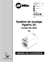 Miller PIPEPRO XC WELDING SYSTEM CE (380-400 VOLT MODEL) Le manuel du propriétaire