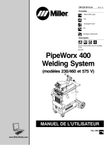 Miller PIPEWORX 400 SYSTEM Le manuel du propriétaire