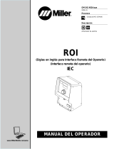 Miller ROI (REMOTE OPERATOR INTERFACE) IEC Manuel utilisateur