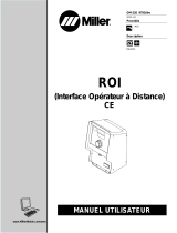 Miller ROI CE (REMOTE OPERATOR INTERFACE) Le manuel du propriétaire