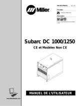 Miller SUBARC DC 1000/1250 CE Le manuel du propriétaire