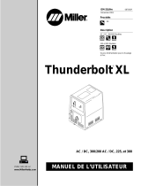 Miller THUNDERBOLT XL A Le manuel du propriétaire