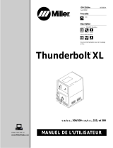 Miller THUNDERBOLT XL 30 Le manuel du propriétaire