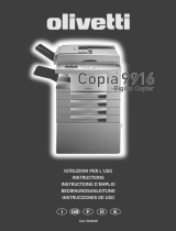 Olivetti Copia 9916 Le manuel du propriétaire
