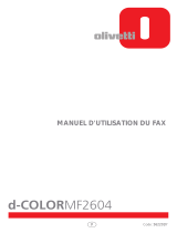 Olivetti d-Color MF2603 and d-Color MF2604 Le manuel du propriétaire