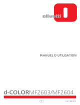 Olivetti d-Color MF2603 and d-Color MF2604 Le manuel du propriétaire