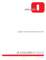 Olivetti d-Color MF3000 Le manuel du propriétaire