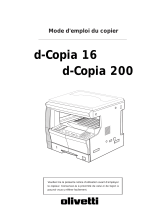 Utax d-Copia 200 Le manuel du propriétaire