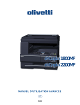 Olivetti d-Copia 1800MF and d-Copia 2200MF Le manuel du propriétaire