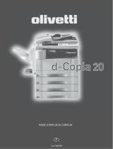 Olivetti d-Copia 20 Le manuel du propriétaire