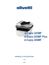 Olivetti d-Copia 283MF-283MFplus-284MF Le manuel du propriétaire