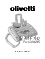 Olivetti Fax-Lab 220 Le manuel du propriétaire