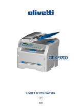 Olivetti OFX 9700 Le manuel du propriétaire