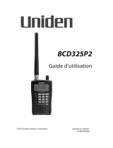 Uniden BCD325P2 Le manuel du propriétaire
