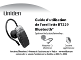 Uniden BT229 Le manuel du propriétaire