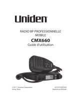 Uniden CMX660 Le manuel du propriétaire