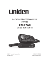 Uniden CMX760 Le manuel du propriétaire
