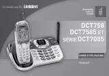 Uniden DCT7085-3 Le manuel du propriétaire