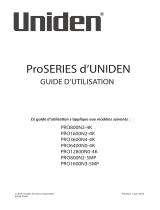 Uniden PRO800N2-5MP Le manuel du propriétaire