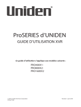 Uniden PRO400X1 Le manuel du propriétaire