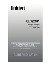 Uniden UBW2101 Le manuel du propriétaire
