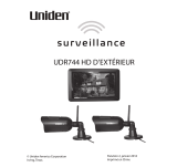 Uniden UDR744HD Le manuel du propriétaire