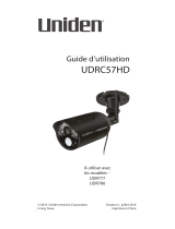 Uniden UDRC57HD Le manuel du propriétaire