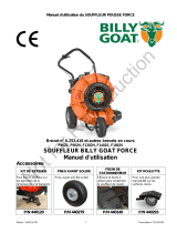 Billy Goat BLOWER, BILLY GOAT Manuel utilisateur