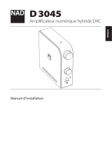 NAD D 3045 Manuel utilisateur