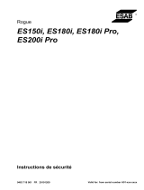 ESAB ES200i Pro Manuel utilisateur