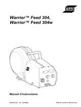 ESAB Warrior™ Feed 304, Warrior™ Feed 304w Manuel utilisateur