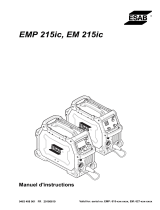 ESAB EMP 215ic, EM 215ic Manuel utilisateur