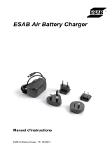 ESAB Air Battery Charger Manuel utilisateur