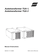 ESAB Autotransformer TUA 1, Autotransformer TUA 2 Manuel utilisateur