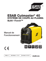 ESAB ESAB Cutmaster 40 Plasma Cutting System Manuel utilisateur