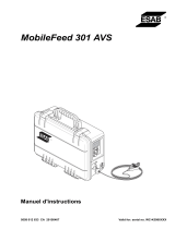 ESAB MobileFeed 301 AVS Manuel utilisateur
