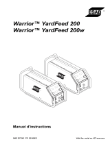 ESAB Warrior™ YardFeed 200w Manuel utilisateur