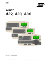 ESAB A32, A33, A34 Caddy® Manuel utilisateur