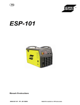 ESAB ESP-101 Manuel utilisateur