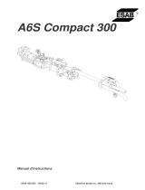 ESAB A6 S Compact 300 Manuel utilisateur