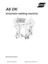 ESAB A6 DK Automatic welding machine Manuel utilisateur