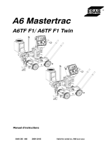 ESAB A6 Mastertrac Manuel utilisateur