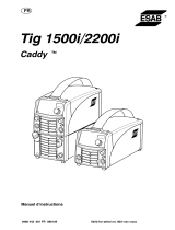 ESAB Tig 1500i, Tig 2200i, Caddy® Tig 1500i, Caddy® Tig 2200i Manuel utilisateur