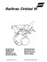 ESAB Railtrac Orbital W Manuel utilisateur