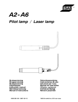 ESAB A2-A6 Pilot / Laser lamp Manuel utilisateur