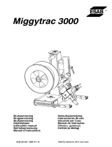 ESAB Miggytrac 3000 Manuel utilisateur
