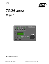 ESAB TA24 AC/DC Origo™ Manuel utilisateur